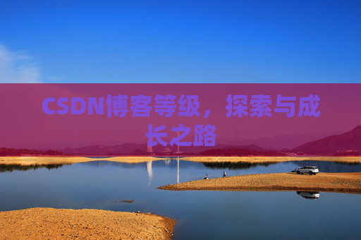 CSDN博客等级，探索与成长之路